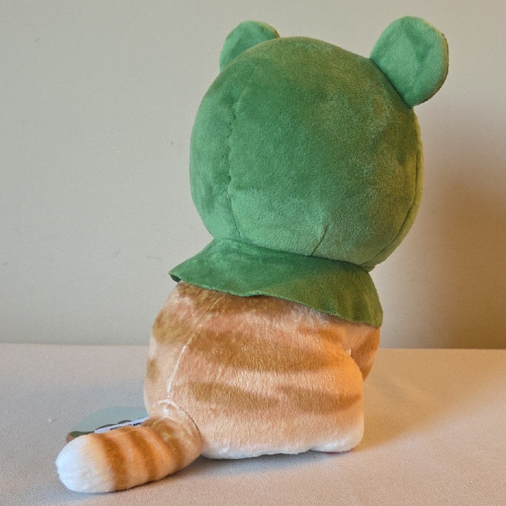 Mofusand Orange Cat With Green Frog Hoodie Round 1 Prize - Picture 4 of 10